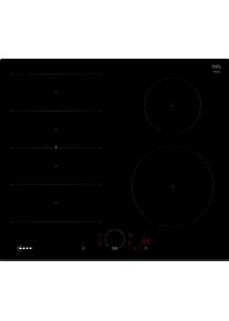 NEFF Induktions-Kochfeld "T66FHE4L0", schwarz, B:59,2cm H:5,1cm T:52,2cm, Kochfelder, Twist Touch Steuerung per Fingerdreh und intuitive Flexzonen, Induktions-Kochfeld