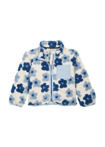 Fleecejacke "FIOW 5 MNS FLC JCKT", Kinder, Gr. 122/128, blau (royalblau), Obermaterial: 100% Polyester, FIRST INSTINCT BY Killtec, Jacken Fleecejacke, Gebl&uuml;mte Teddy-Fleecejacke mit Stehkragen und Kinnschutz