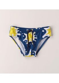 Badehose sarabanda "BABY BOY ACCESSORIES", Jungen, Gr. 3A, EURO-Gr&ouml;&szlig;en, bunt (wei&szlig;, multicolour print), Polyester, Badehosen Badehose