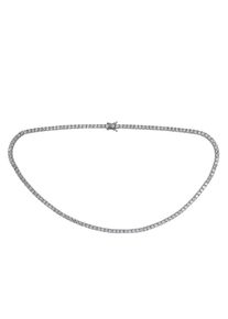 Halsreif OSTSEE-SCHMUCK "OSTSEE-SCHMUCK Collier Simone Collier Simone" Gr. 45, silber (wei&szlig;, neutral), Halsketten, Damen, 45cm, Silber 925 (Sterlingsilber), L: 43, Halsreif