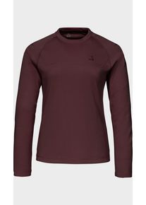 Sch&ouml;ffel Funktionsshirt SCH&Ouml;FFEL "CIRC Longsleeve Style Smue WMS", Damen, Gr. 44, 3765, lila, Oberstoff: 100% Polyester, Rundhals, Shirts Funktionsshirt