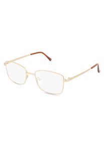 Fielmann MC 640 FA JENNIFER Brille Damen | Fassung: Vollrand, Quadratisch, Gold Gl&auml;nzend