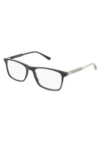 Fielmann ABC 095 CL LORENZ Brille Herren | Fassung: Vollrand, Quadratisch, Schwarz Silber