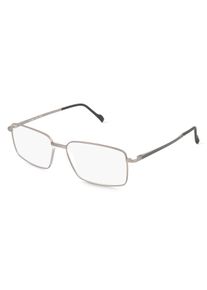 Fielmann COMFORT 134 FLEX CL GOETZ Brille Herren | Fassung: Vollrand, Quadratisch, Gun Matt