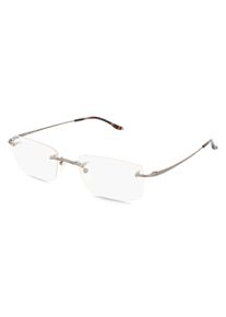 Fielmann MC 652 CL TIM Brille Herren | Fassung: Randlos, Quadratisch, Gun Gl&auml;nzend