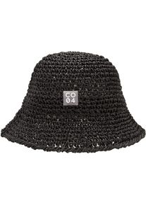 Chillouts, Damen, Sonnenhut &raquo;Riga Hat&laquo; Boho-Hut aus Papierstroh mit knautschbarem Design, black, S (M), Buckethat von Chillouts