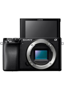 Sony Kompaktkamera "Alpha 6100 APS-C", schwarz, B:12cm H:6,69cm T:5,94cm, Fotokameras, Kompaktkamera
