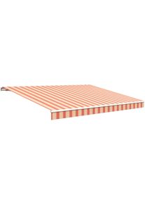 Gelenkarmmarkise Wismar Gr. 10, beige (natur, rot), B:500cm, Polyacryl, Markisen, Gelenkarmmarkise, B: 500 cm, in versch. Ausf&auml;llen und Dessins