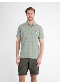 Poloshirt Lerros "Polo aus leichtem Baumwollmischgewebe mit griffiger Haptik", Herren, Gr. XL, bay gr&uuml;n, 77% Baumwolle, 20% Polyester, 3% Elasthan, ohne Ausschnitt, Shirts Poloshirt