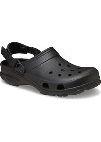 Clog Crocs "All Terrain Clog", Herren, Gr. 46, schwarz, Croslite&trade;, Schuhe Clog, Sommerschuh, Gartenschuh, Hausschuh, Badeschuh zum Schlupfen