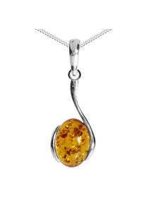Kette mit Anh&auml;nger OSTSEE-SCHMUCK "OSTSEE-SCHMUCK Kette mit Anh&auml;nger Lennja" Gr. 42, silber (wei&szlig;, neutral), Halsketten, Damen, 42cm, Silber 925 (Sterlingsilber), L: 42, Kette mit Anh&auml;nger