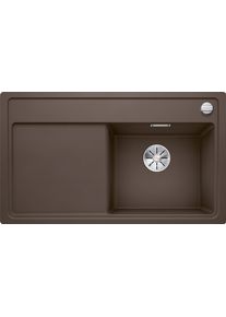 K&uuml;chensp&uuml;le Blanco "ZENAR 45 S-F", cafe, B:84,75cm H:19cm T:49,75cm, Verbundwerkstoff, K&uuml;chensp&uuml;len, K&uuml;chensp&uuml;le, Mit Ablauffernbedienung