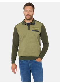 Sweatshirt Babista "Sweatshirt WELARO", Herren, Gr. M, gr&uuml;n (oliv), Obermaterial: 100% Baumwolle CO., Sweatshirts Sweatshirt