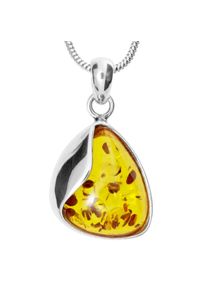 Kette mit Anh&auml;nger OSTSEE-SCHMUCK "OSTSEE-SCHMUCK Kette mit Anh&auml;nger Jeska 28 mm" Gr. 50, silber (wei&szlig;, neutral), Halsketten, Damen, 50cm, Silber 925 (Sterlingsilber), L: 42, Kette mit Anh&auml;nger