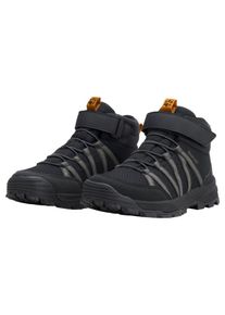 Wanderschuh Jack Wolfskin "WILD HIKE TEXAPORE MID VC K", Kinder, Gr. 38, schwarz (phantom), Synthetik, Schuhe Wanderschuh, Wasserdicht, Trekkingschuh