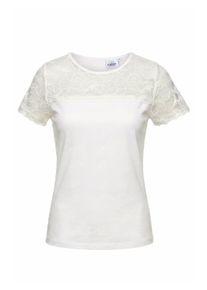 N&uuml;bler Dirndlbluse N&Uuml;BLER "Trachtenshirt Bailey", Damen, Gr. 40, wei&szlig;, Obermaterial: 80% Baumwolle CO. 20% Polyester PES., Blusen Dirndlbluse