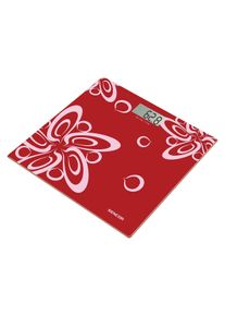 Sencor, Personenwaage, SBS 2507RD personal scale Red Electronic personal scale (150 kg)