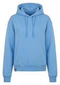 alife and kickin Kapuzensweatshirt ALIFE & KICKIN, Damen, Gr. L, azure, 60% Baumwolle, 40% Polyester, hoch geschlossener Ausschnitt, Sweatshirts Kapuzensweatshirt
