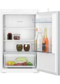 Neff Einbauk&uuml;hlschrank "KI1211SE0", Energieeffizienz: E, silber (grau), Rechtsanschlag, wechselbar, K&uuml;hlschr&auml;nke, Fresh Safe: Schublade f&uuml;r flexible Lagerung von Obst & Gem&uuml;se, Einbauk&uuml;hlschrank