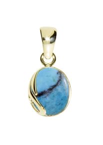 Kettenanh&auml;nger OSTSEE-SCHMUCK "OSTSEE-SCHMUCK Anh&auml;nger Melanie Anh&auml;nger Melanie", gelb (wei&szlig;, neutral), Schmuckanh&auml;nger, Damen, 20 x 9mm, Gelbgold 333, 1,4 g, Kettenanh&auml;nger