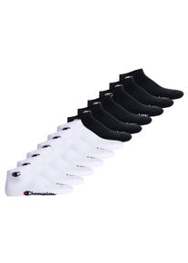 Kurzsocken Champion "Socken 12er Pack", Damen, Gr. 35-38, bunt (wei&szlig;, schwarz), Obermaterial: 71% Baumwolle CO. 23% Polyester PES. 4% Polyamid PA. 2% Elasthan EL., Socken Kurzsocken