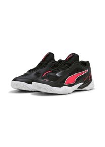 Hallenschuh Puma "SOLARSTRIKE 4", Damen, Gr. 45, pink (Puma schwarz, Puma wei&szlig;, ultra rot), Textil, Schuhe Hallenschuh, f&uuml;r Indoor-Aktivit&auml;ten, mit PROFOAM LITE D&auml;mpfung