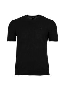 T-Shirt Armani Exchange "T-Shirt PULLOVER 1er Pack", Herren, Gr. L, schwarz, Obermaterial: 100% Baumwolle CO., Shirts T-Shirt