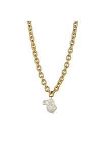 Collier ISABELLA FORD "FN002G", gold, Halsketten, Damen, 44cm, Edelstahl, L: 44, Collier