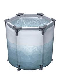 P & B Badefass, Hellblau, Metall, Kunststoff, 80 cm, RoHS, Freizeit & Co, Wellness & Gesundheit, Whirlpools