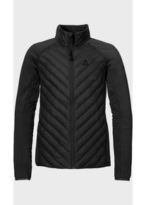 Sch&ouml;ffel Fleecejacke SCH&Ouml;FFEL "Hy Down Jk Style Cascata MEN", Herren, Gr. 50, 9990, schwarz, Oberstoff: 100% Polyester. Oberstoff Vorderteil: 100% Nylon. Futter Vorderteil: 100% Polyester. ENTH&Auml;LT NICHTTEXTILE TEILE TIERISCHEN URSPRUNGS. F&uuml;llung Vorderteil: 90% Daune, 10% Federn, regular fit, hoch geschlossener Ausschnitt, Jacken Fleecejacke