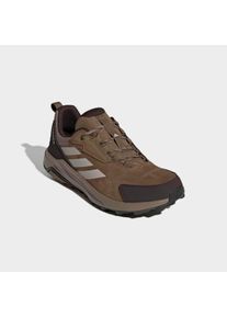 Wanderschuh adidas terrex "ANYLANDER, LEDER", Herren, Gr. 48, braun oxide, light braun, khaki six, Leder, Schuhe Wanderschuh, aus Leder