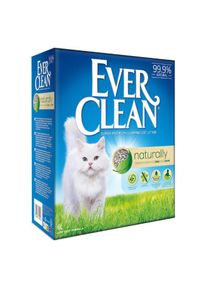 Everclean Naturally Katzenstreu (6 Liter) (Klumpend, 6 l), Katzenstreu