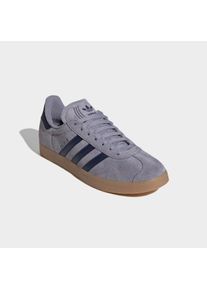 Sneaker adidas originals "GAZELLE", Herren, Gr. 40, slate, night indigo, gum4, Leder, Synthetik, Schuhe Sneaker