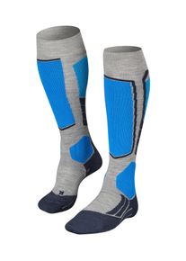 Kniestr&uuml;mpfe Falke "SK2 Intermediate", Herren, Gr. 46-48, grau (light grau (3400)), Obermaterial: 45% Polypropylen PP. 25% Polyacryl PAN. 20% Wolle WO. 10% Polyamid PA., Socken Kniestr&uuml;mpfe