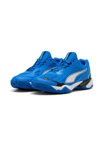 Hallenschuh Puma "SOLARSTRIKE 4", Damen, Gr. 44, blau (Puma team royal, Puma wei&szlig;, Puma schwarz), Textil, Schuhe Hallenschuh, f&uuml;r Indoor-Aktivit&auml;ten, mit PROFOAM LITE D&auml;mpfung