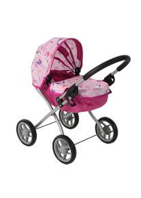 Bayer Chic 2000 Puppenwagen CHIC2000 "Lilli", rosa (einhorn pink), Puppenwagen, KinderB:35cm H:60cm T:35cm, Puppenwagen, zusammenklappbar, B:35cm H:60cm T:35cm