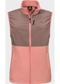 Sch&ouml;ffel Fleeceweste SCH&Ouml;FFEL "Fleece Vt Style Ash WMN", Damen, Gr. 42, rosa (3605, rosa), Oberstoff: 100% Polyester, ohne Ausschnitt, Westen Fleeceweste
