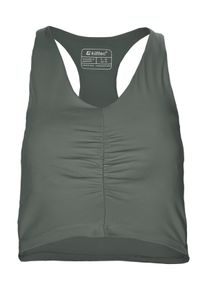 Funktionstop Killtec "KOS 170 WMN TP", Damen, Gr. 36, grau (mittelgrau), Obermaterial: 80% Polyester, 20% Elasthan, Tops Funktionstop, Atmungsaktiv, schnelltrocknend, Comfort-Stretch, herausnehmbare Pads