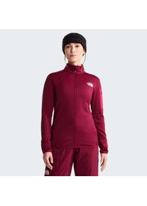Fleecejacke The North Face "W MISTYESCAPE FLEECE", Damen, Gr. XL, rot (burgundy crush), Obermaterial: 93% Polyester, 7% Elasthan, Jacken Fleecejacke