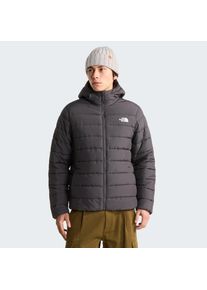 The North Face, Herren, Steppjacke &raquo;M ACONCAGUA HOODED JACKET&laquo;, ANTHRACITE GREY, L, Interne Zugverstellung am Saum mit Zwei-Punkt-Verstellsystem