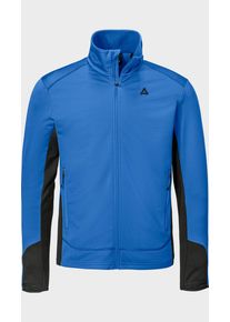 Sch&ouml;ffel Fleecejacke SCH&Ouml;FFEL "Fleece Jk Style Milagle MNS", Herren, Gr. 48, blau (8405, blau), Oberstoff: 100% Polyester. Futter: 100% Polyester, regular fit, hoch geschlossener Ausschnitt, Jacken Fleecejacke