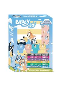 Thumbs Up Bluey Set de coloriage cr&eacute;atif 14 pi&egrave;ces
