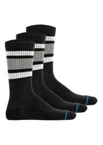 Kurzsocken Stance "Socken Boyd ST 3er Pack", Damen, Gr. 43-47, schwarz, Obermaterial: 70% Baumwolle CO. 19% Polyester PES. 9% Nylon NY. 2% Elasthan EL., Socken Kurzsocken