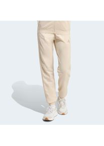 Sporthose adidas Sportswear "DAYREADY", Damen, Gr. L, N-Gr, beige (crystal linen, normal, gr.), Obermaterial: 100% Polyester, Hosen Sporthose
