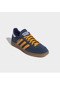 Sneaker adidas Performance "HANDBALL SPEZIAL", Herren, Gr. 43, blau (team navy blau 2, team colleg gold 2, ftwr wei&szlig;), Leder, Schuhe Sneaker