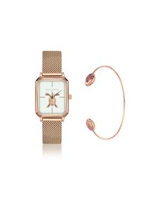 Quarzuhr AMELIA PARKER "SAE4-1", rosa (rose gold), Armbanduhren, Damen, Quarzuhr