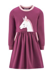 Sommerkleid happy girls "M&auml;dchenkleid", M&auml;dchen, Gr. 92, EURO-Gr&ouml;&szlig;en, lila (berry), Stoff, 100% Baumwolle, normal, Kleider Sommerkleid