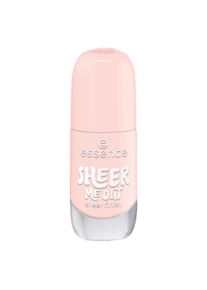 Essence, Nagellack, Gel Nail Polish 04 SHEER ME OUT (04 SHEER MEER OUT, Pink, Gel-Effekt Nagellack)