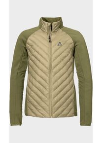 Sch&ouml;ffel Fleecejacke SCH&Ouml;FFEL "Hy Down Jk Style Cascata MEN", Herren, Gr. 48, 6715, gr&uuml;n, Oberstoff: 100% Polyester. Oberstoff Vorderteil: 100% Nylon. Futter Vorderteil: 100% Polyester. ENTH&Auml;LT NICHTTEXTILE TEILE TIERISCHEN URSPRUNGS. F&uuml;llung Vorderteil: 90% Daune, 10% Federn, regular fit, hoch geschlossener Ausschnitt, Jacken Fleecejacke