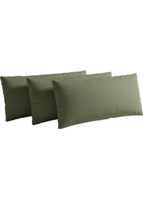 Sit & More Sofakissen SIT & MORE "Vanity, 2er-Set, B: 60 cm", gr&uuml;n (olive), B:60cm H:30cm T:12cm, Stoff, Polsterauflagen, Sofakissen